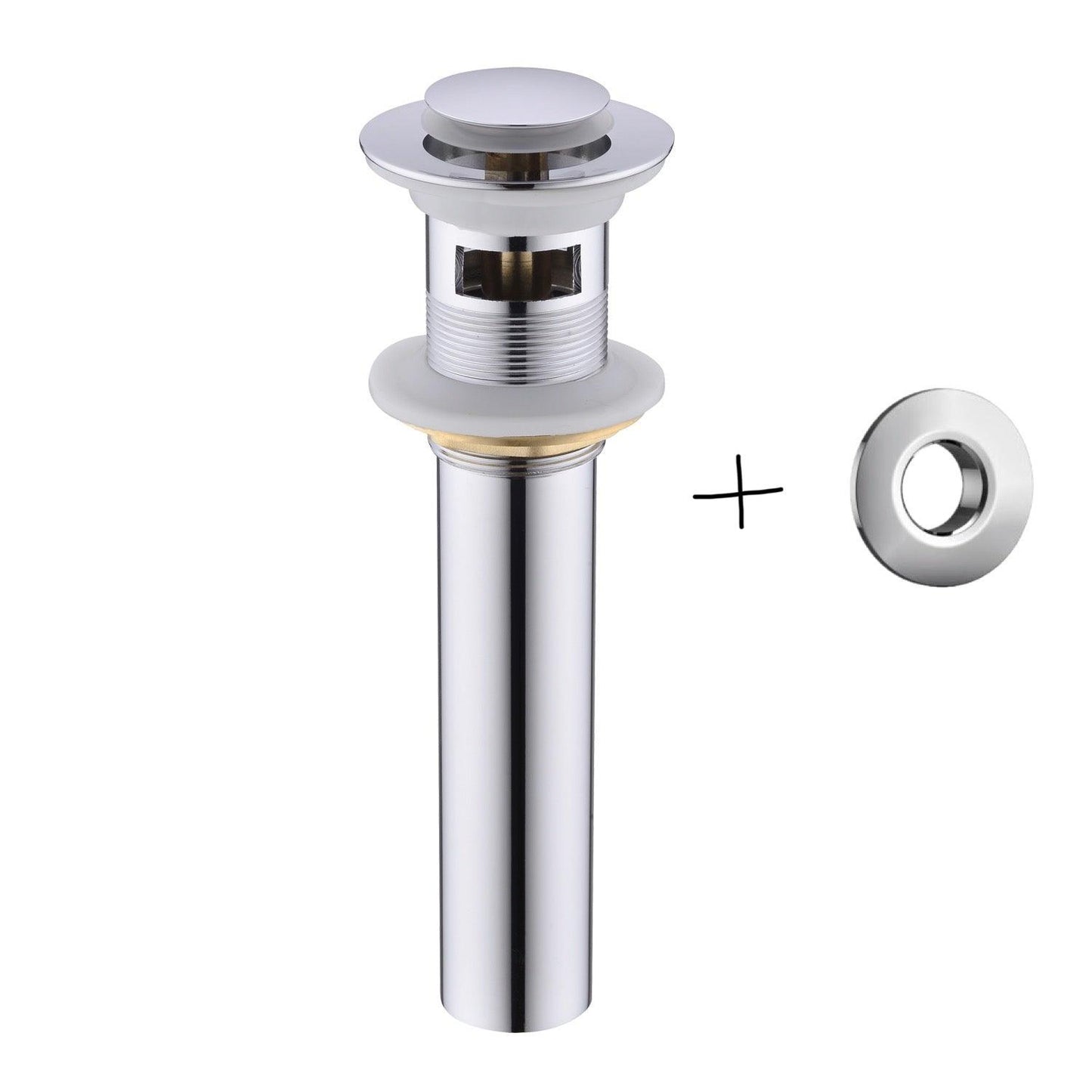 DRAIN BASIN XX-013 W/OVER FLOW CHROME