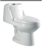 TOILET A6802 SIPHONIC 1PC