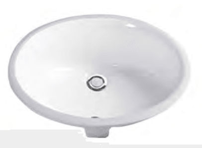 BASIN UNDERMOUNT ROUND WHITE JLJ-711
