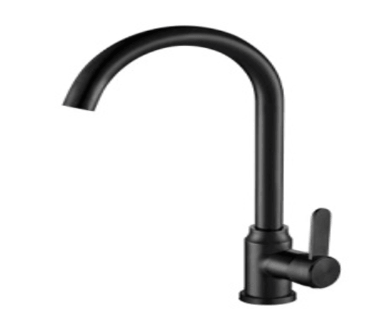 FAUCET KITCHEN P-HC007 BLACK
